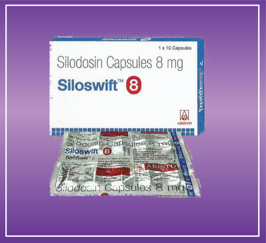 Siloswift 8 Cap (10x1x10) Silodisin 8mg