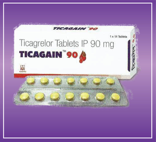 Ticagain 90 Tab (10x1x14) Ticagrelor 90mg