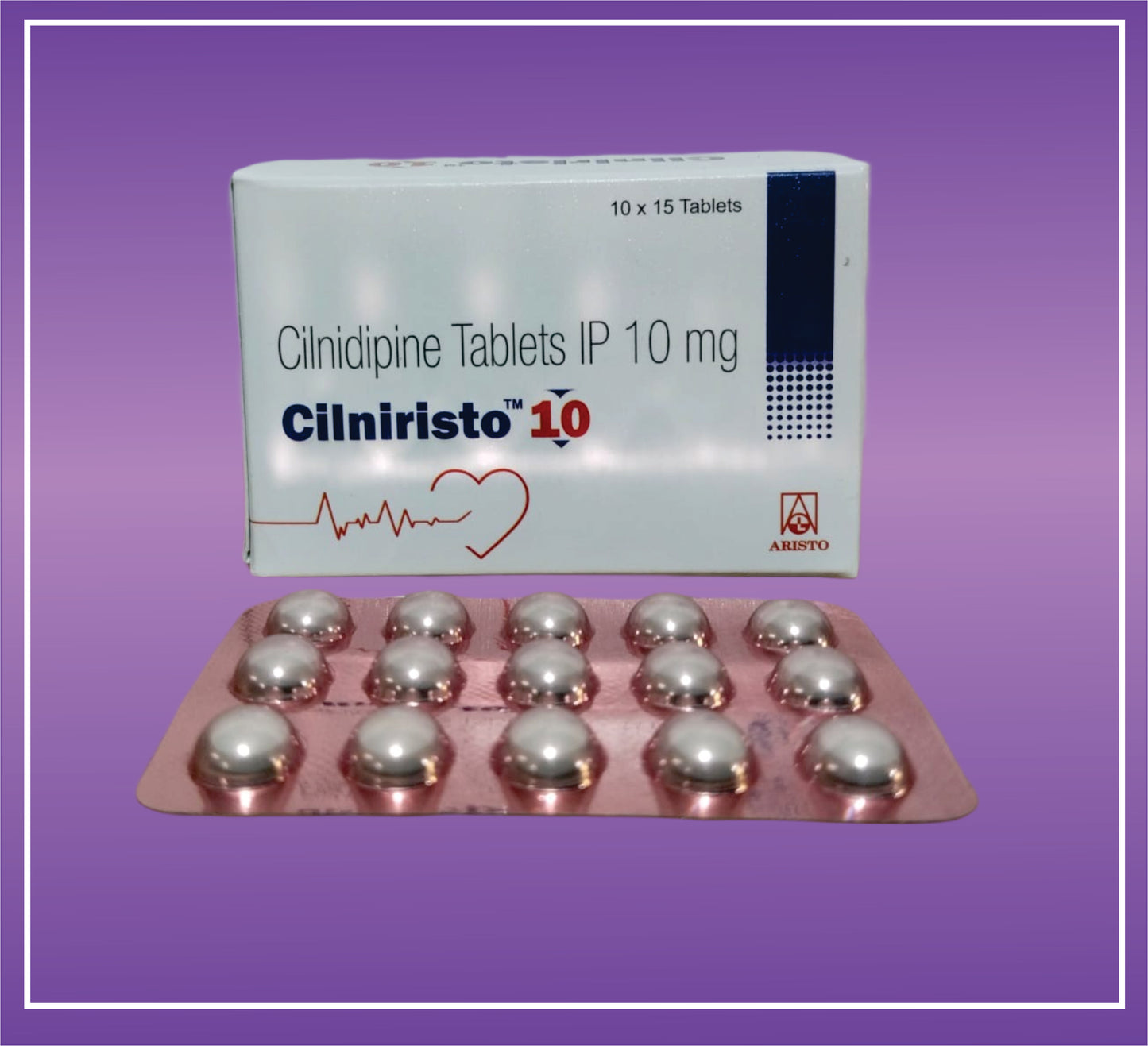 Cilniristo 10 Tab (10x15) Cilnidipine 10mg
