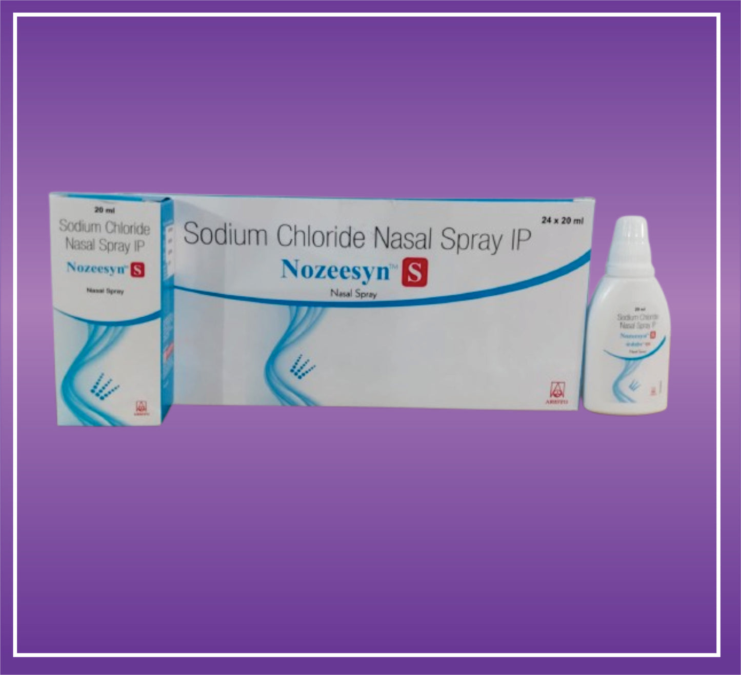 Nozeesyn-S Nasal Spray (20ml) Sodium Chloride (Saline) 0.65%