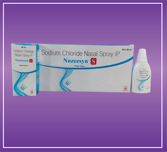 Nozeesyn-S Nasal Spray (20ml) Sodium Chloride (Saline) 0.65%