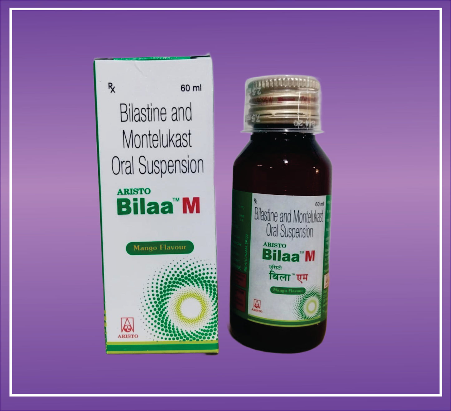 Aristo Bilaa-M Susp (60ml) Bilastine 10mg + Montelukast 4mg
