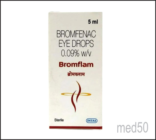 Bromflam Eye Drop (Bromfenac 0.09 %)