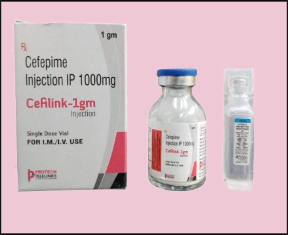 Cefilink-1000 (20 Ml) Cefepime 1 G By Protech