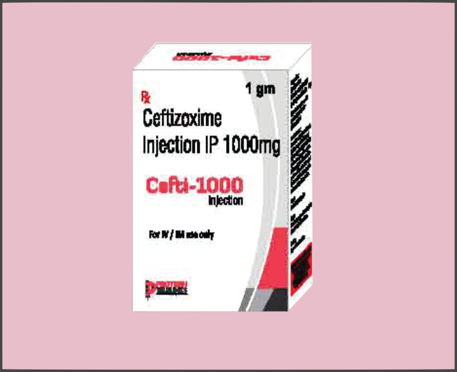 Cefti 1000 (Vial) Ceftizoxime 1 G By Protech