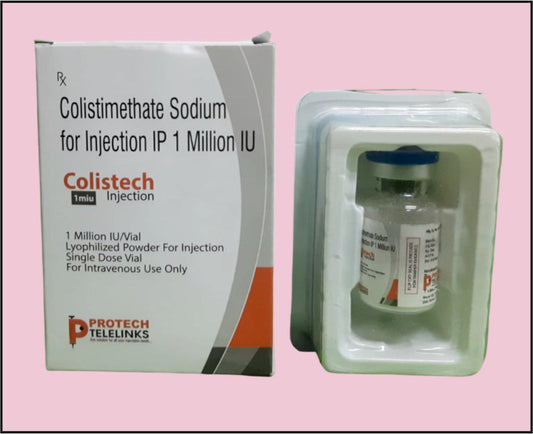 COLISTECH-1 MIU VIAL (Colistimethate Sodium 1Million Iu))