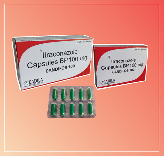 CANDIFOB 100MG CAP (Itraconazole 100 mg)