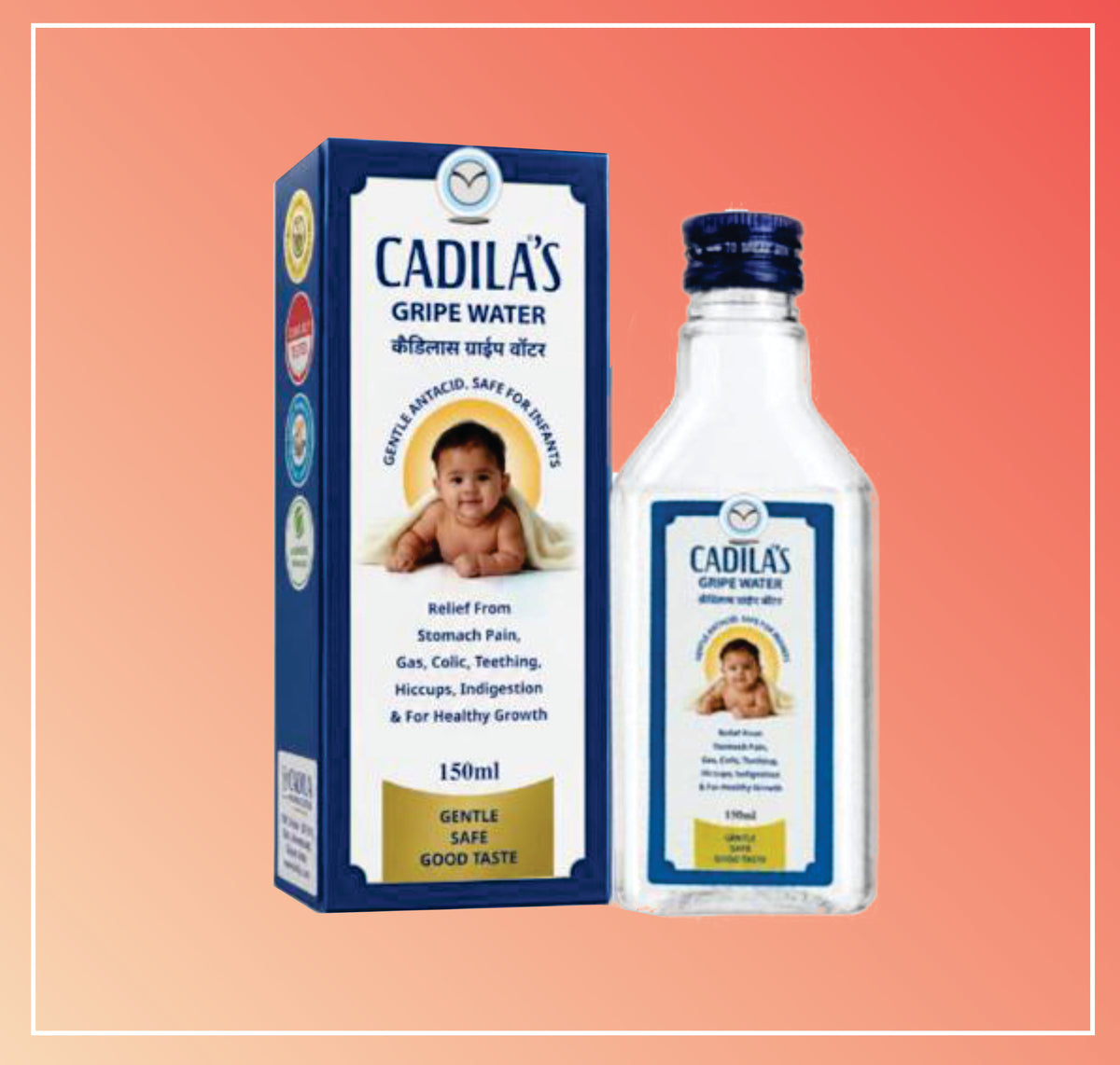 Cadila'S Gripe Water 150 Ml (150 Ml) Gripe Water By Cadila