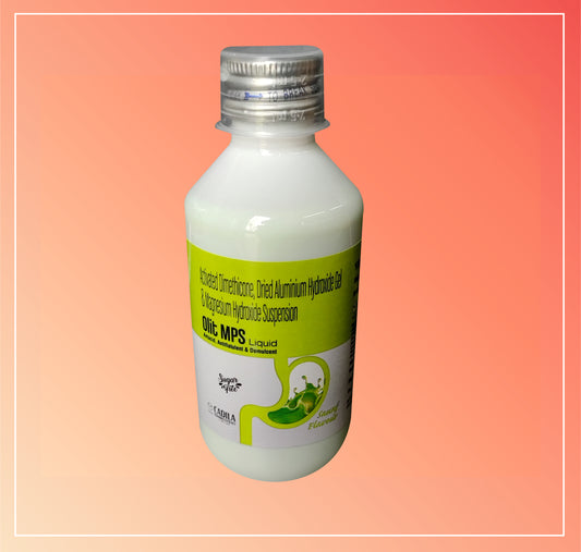 OLIT MPS SUSPENSION (SAUF FLAVOUR) (Activated Dimethicone IP 50Mg + Magnesium Hydroxide IP 250Mg + Dried Alluminium Hydroxide Gel IP 250Mg  Per 10ML syp. (Mint Flavour))