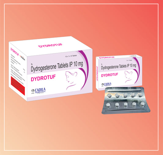 DYDROTUF 10MG TAB 10X10 T (Dydrogesterone 10 mg)