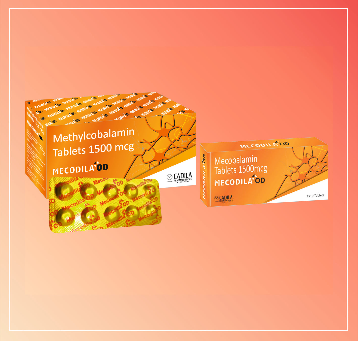 MECODILA OD TAB (Mecobalamin 1500 mcg )