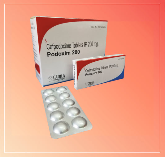 Podoxim 200Mg Tab (10X1X10 T) Cefpodoxime 200 Mg By Cadila