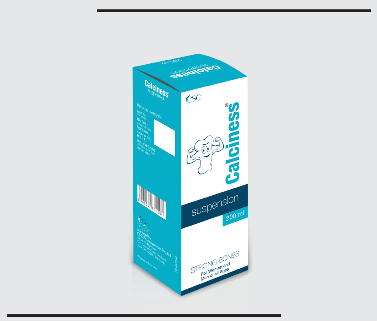 Calciness  (200 ml) Calcium suspension  by Csc