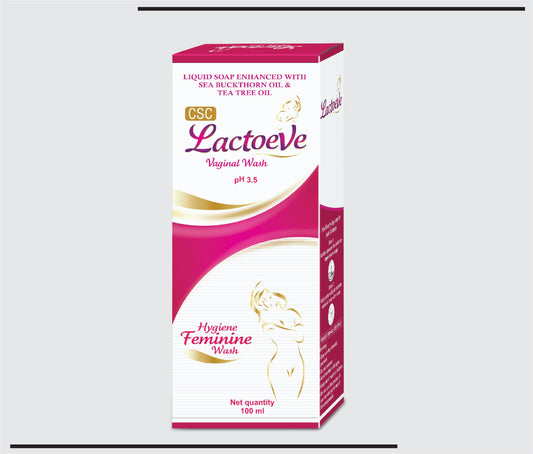 Lactoeve Wash (Lactoserum + Lactic acid + Sea buckthorn Oil Vaginal Wash)