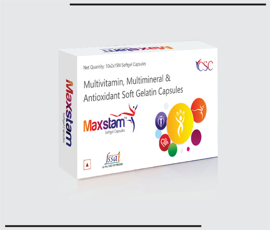 Maxstam (10x2x15) Antioxidant+Multivitamin & Multiminerals  by Csc