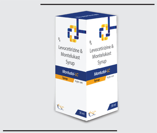 Montudol LC  (30ml) Montelukast + Levocetirizine Syrup by Csc