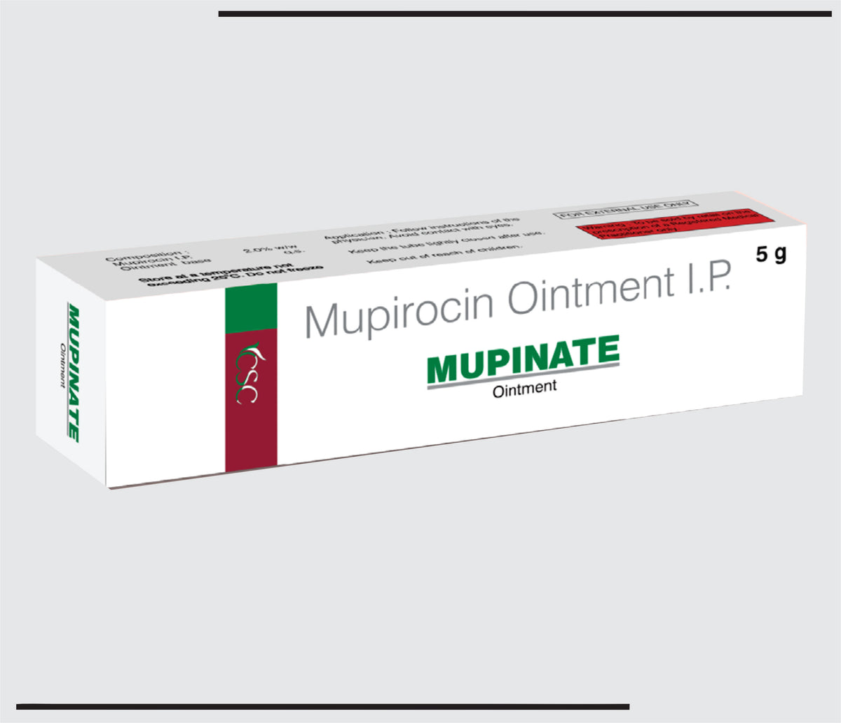 Mupinate  (5g) Mupirocin 2.0% w/w by Csc