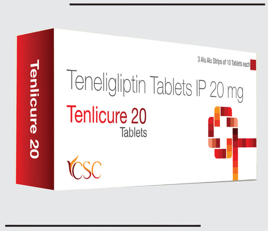 Tenlicure 20 (5x3x10) Teneligliptin 20mg  by Csc
