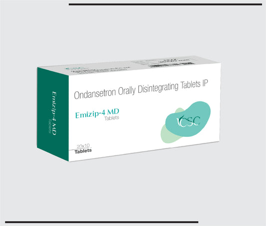 Emizip-4 MD (20x10) Ondensetron 4mg tablets  by Csc