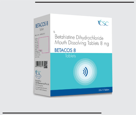 Betacos 8 (20x10) Betahistine I.P. 8mg by Csc