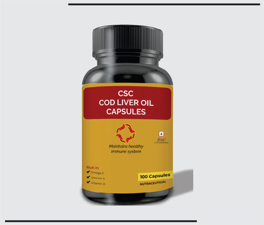 CSC COD Liver Oil (100) COD liver oil 300mg by Csc