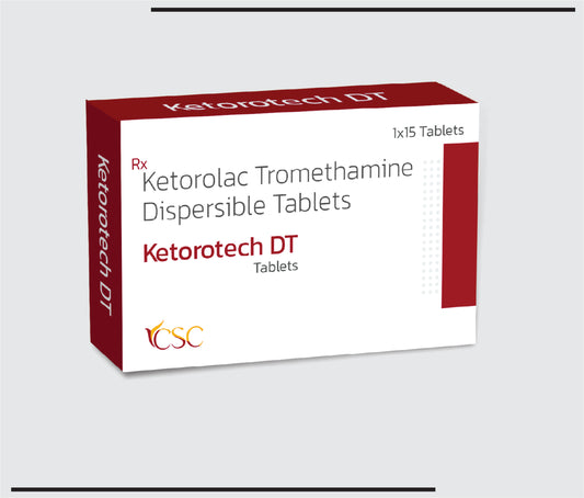 Ketorotech DT (10x1x15) Ketorotac Tromethamine 10mg by Csc