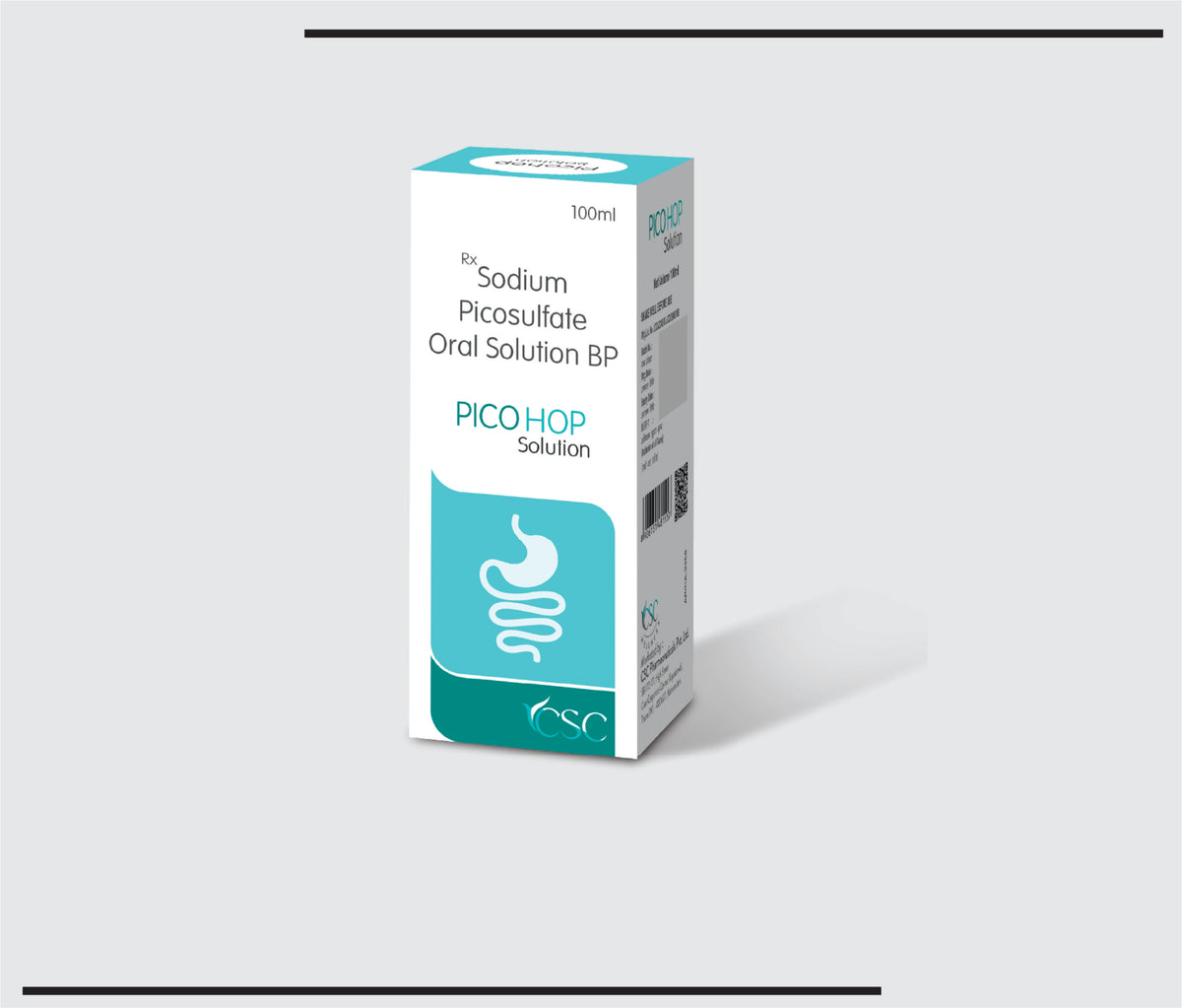 Picohop (100 ml ) Sodium Picosulfate BP 5 mg in a Flavour Sorbital Base by Csc