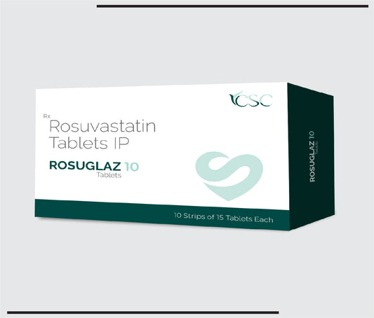 Rosuglaz 10  (10x15) Rosuvastatin 10mg by Csc