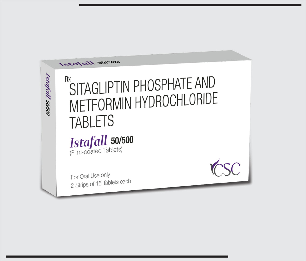 Istafall-D 10/50  (10x1x10) Dapagliflozin 10 mg+Sitagliptin 50mg by Csc