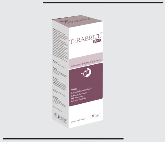 Terabrite Gluta  (20 gm ) Advanced  Brightening Cream  by Csc