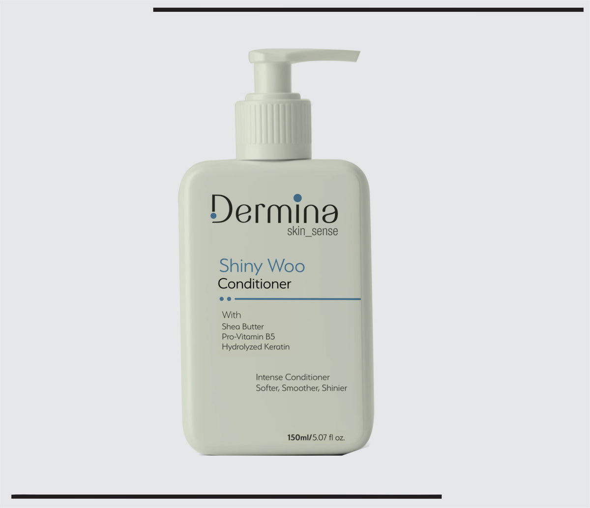 Shiny Woo Conditioner  (150 ml ) Shea Butter, Pro -Vit. B5,Hydrolized Keratin by Csc