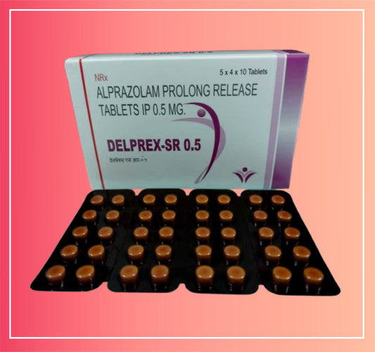 Alprazolam 0.5 (Pr) {Rate of 10 Tab} by Dellwich