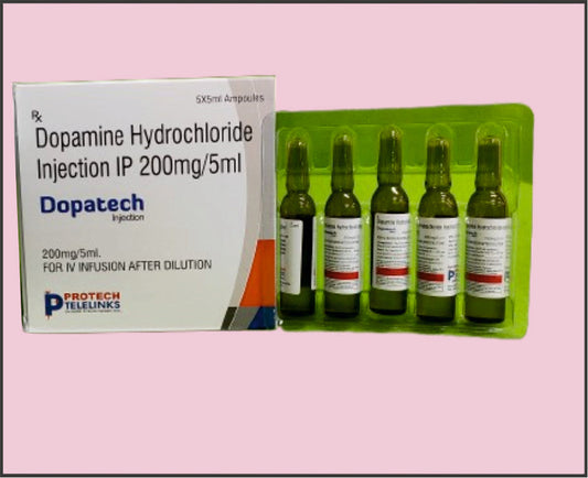 DOPATECH 200 INJ (Dopamine 200Mg)