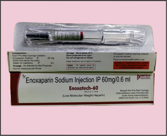 ENOXATECH 60 PFS (Enoxaparin (60Mg)