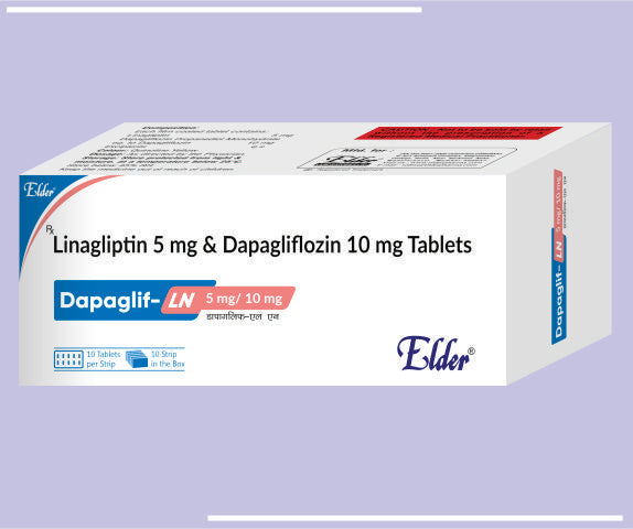 Dapaglip 5 Tabs (10X10) Dapagliflozin 5Mg by Elder