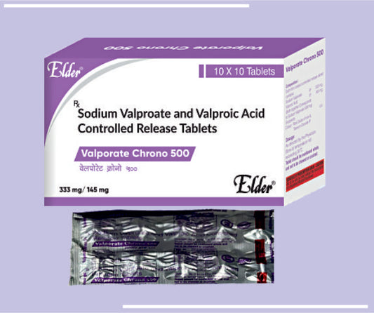 Vovo Mr Tabs (50/325/250) (20X10) Diclofenac Potassium 50Mg,Paracetamol 325Mg,Chlorzoxazone 500Mg by Elder