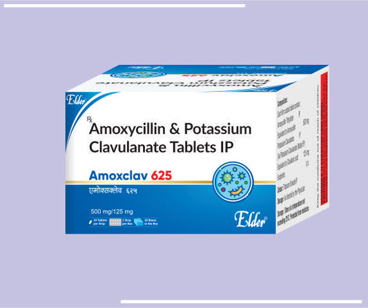 Amoxclav Duo (Plain) Dry Syp -Ld (10X30Ml) Amoxycillin 200Mg,Clavulanate 28.5Mg by Elder