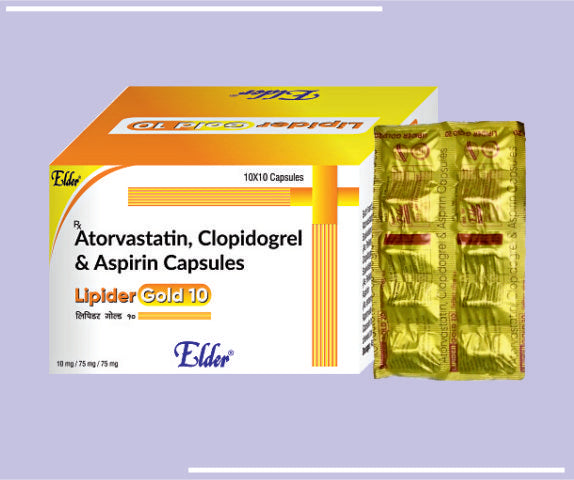 Lipider Fb Tabs (10/160Mg) (20X10) Atorvastatin 10Mg,Fenofibrate 160Mg by Elder