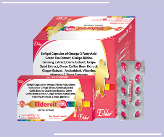 Eldervit Abz Tabs (20X15) Vitamin B1 1Mg,Vitamin B6 0.5Mg,Vitamin B12 0.5Mcg, Folic Acid 100Mcg by Elder