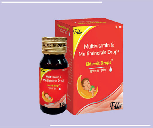 Eldervit Plus Syp (200Ml) Multivitamin, Multiminerals With Zinc Syp by Elder