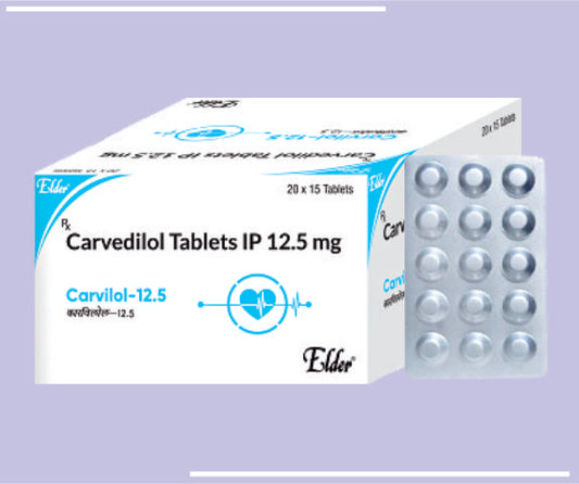 Carvilol Cr 10 Tabs (10X10) Carvedilol Controlled Relase 10Mg by Elder