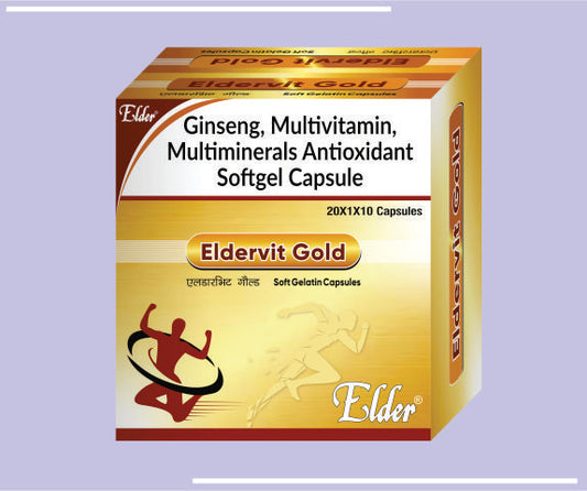 Eldervit Softgels (20X1X10) Multivitamin, Minerals & Antooxidant Softgels by Elder