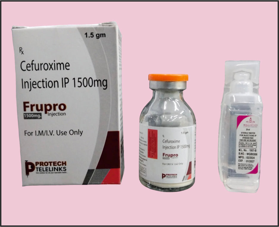 FRUPRO 1.5MG Injection (Cefuroxime 1500Mg)