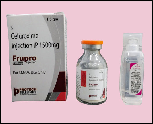 FRUPRO 1.5MG Injection (Cefuroxime 1500Mg)