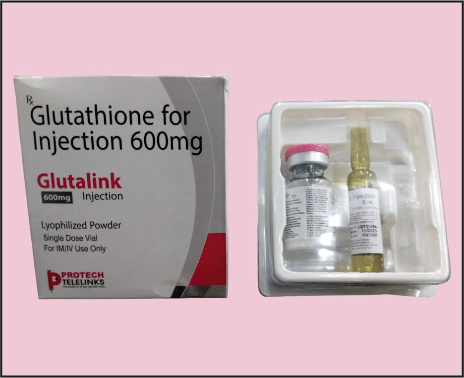 Glutalink 600 (10Ml) Glutathione 600 Mg By Protech
