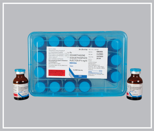 Deksa Inj. 20Ml (Dexamethasone Sodium Phosphate 4Mg/Ml ) By Intas