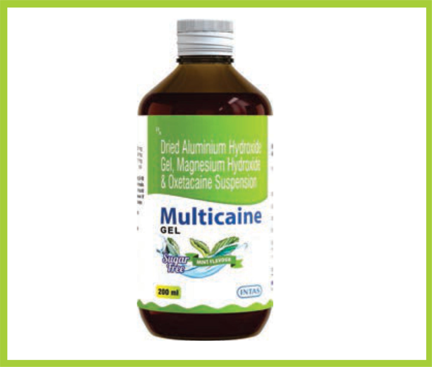 Multicaine Gel (Oxetacaine 10 mg + Aluminium Hydroxide 380 mg + Magnesium Hydroxide 98 mg)