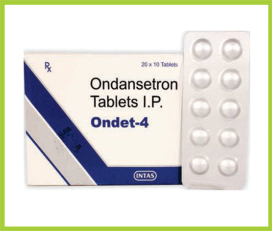 Ondet-4 Tab (Ondansetron 4 mg)