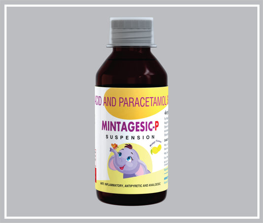 Mintagesic P Sus 60Ml (Mefenamic Acid 50Mg  + Paracetamol 125Mg /5Ml, Mango Flavour) By Intas