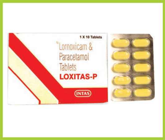 Loxitas-P Tab (Lornoxicam 8 mg + Paracetamol 325 mg)